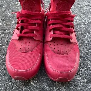 Nike Red Athletic Shoes